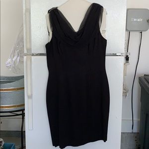 Black above the knees dress